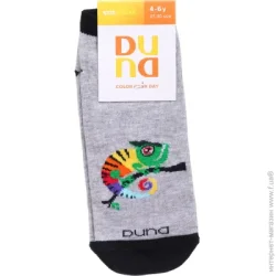 Duna Шкарпетки дитячі унісекс 4210 р.18-20 світло-сірий