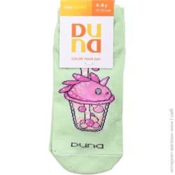 Duna Шкарпетки дитячі унісекс 4211 р.18-20 салатовий