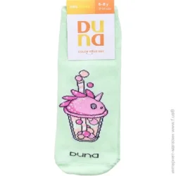 Duna Носки детские унисекс 4211 р.20–22 салатовый