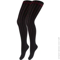 Duna Колготки для дівчаток 4434 р.122-128 чорний