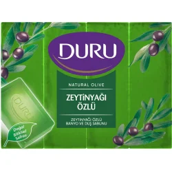 Duru Туалетне мило Natural З екстрактом оливкового масла 600 г 4 шт. / Уп.
