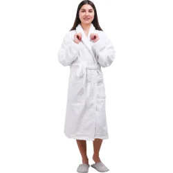 Durutex Халат домашний L/XL белый