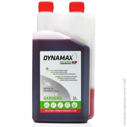 Масло для садовой техники Dynamax моторное Масло для садовой техники M2T Super HP M2T Super HP GARDEN 2T 1 л (60992)