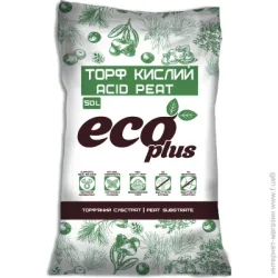 Eco Plus Субстрат торф'яний кислий Торф 50 л