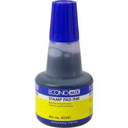 Штемпельная краска Economix Краска штемпельная E42201-02 синяя 30 мл