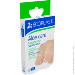 Ecoplast Набір пластирів Захист алое нестерильні 16 шт.