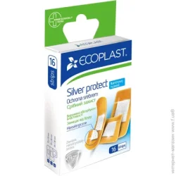 Ecoplast Набір пластирів Срібна захист 16 шт.