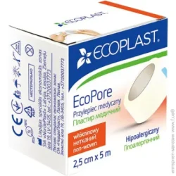 Ecoplast Лейкопластырь EcoPore 2,5 см 5 м стерильные