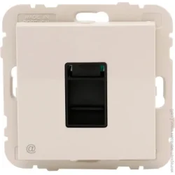 Efapel Розетка компьютерная Logus RJ45 5e слоновая кость