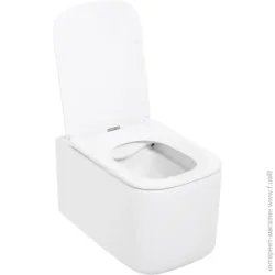 Унитаз подвесной EGO Pride с сиденьем Duroplast Slim Soft Close (856)