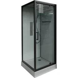Душевая кабина EGO Pure Black K-3509-B 90x90x220см