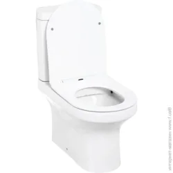 Унитаз EGO Smart компакт с сиденьем Duroplast Slim Soft Close (826)