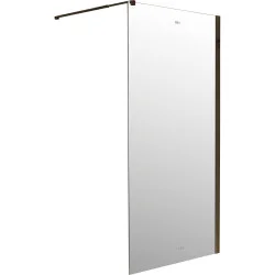 Перегородка (стенка) EGO Стенка душевая Walk-in PURE GREY 100х195 см