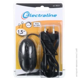 Діммер Electraline Світлорегулятор + кабель 1,5 м 160Вт 20 білий 70117