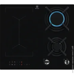 Варильна поверхня комбінована Electrolux KDI641723K гартоване скло