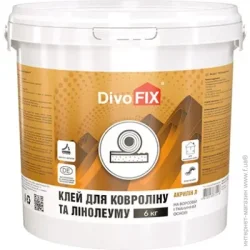 Elite Construction Клей для лінолеуму та ковроліну Акрилін Л - 6 кг