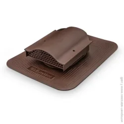 Вентиляционная решетка Elitevent Аэратор точечный коричневый для битумной черепицы