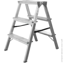 Стремянка Elkop DHR 403 , двухсторонняя, расставная , алюминий