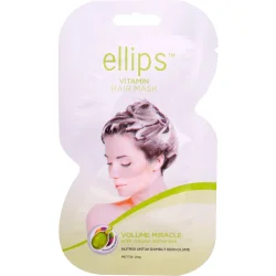 Маска для волосся Ellips Маска Vitamin Volume Miracle Чудо об'єм для тонкого волосся 20 мл