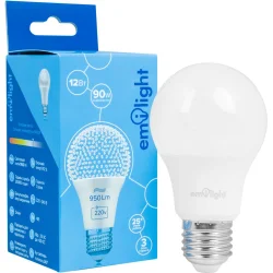 Светодиодная лампа Emilight Лампа светодиодная 12 Вт A60 матовая E27 220 В 6000 К