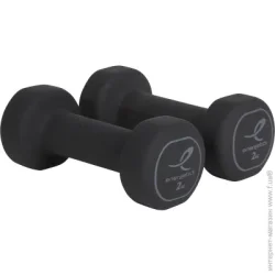Гантель Energetics Гантели 2 x 2 кг 106225-901050 серый