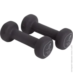 Гантель Energetics Гантелі Neoprene Dumb. Pairs 106225-901050 чорний