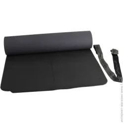 Коврик гимнастический Energetics Коврик для фитнеса PVC Free Yoga Mat 1.0 1720х610х6 мм черный