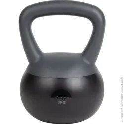 Energetics Гиря Soft Kettlebell 410616-901050-8 8 кг сірий із чорним