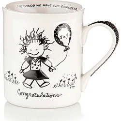 Кружка Enesco Вітаю 400мл (118008) - керамика