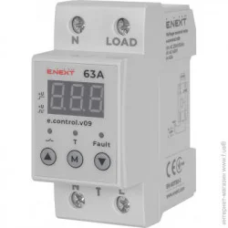 Реле напруги E.Next e.control.v09 (p0690014) на DIN-рейку