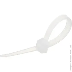 Стяжки E.Next Стяжка кабельная e.ct.stand.60.3.white 3х60мм