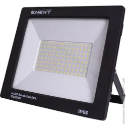 E.Next Прожектор світлодіодний e.LED.flood.stand.20.6000 100 Вт IP65 чорний l0790005