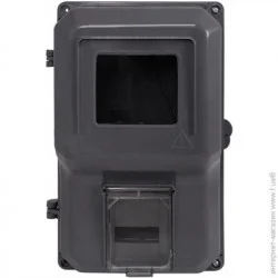 Корпус монтажний E.Next Щиток пластиковий для однофазного лічильника e.mbox.stand.plastic.n.f1 s0110001
