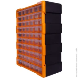 Органайзер для дрібних деталей E.NEXT e.toolbox.pro.22 60-секційний 381х157х475 мм 24" t011022