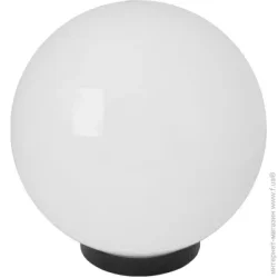Ґрунтовий світильник E.Next Світильник парковий e.street.light.250.opal Куля опалова E27 IP44 біла l0120068