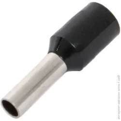 E.Next Наконечник втулочный e.terminal.stand.e2508.black изолированный 2,5 кв.мм 100 шт. s3036031 черный