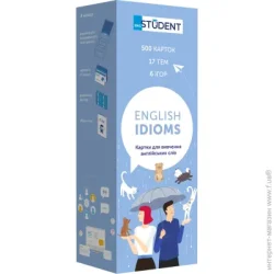 English Student Карточки для изучения английских слов «Idioms»