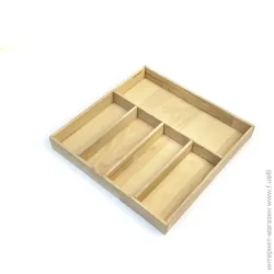Подставка для кухонных приборов Ergobox Лоток для столовых приборов LP2.400.400 дерево