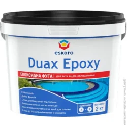 Eskaro Затирка для плитки Duax Epoxy серебристо-серый ведро серебристо-серый