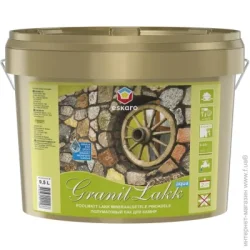 Eskaro Лак для каменю GRANIT Lakk напівмат 9,5 л