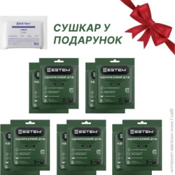 Estem Душ сухой Comfort 10 шт +  ПОДАРОК Присыпка для ног СУШКАР в саше