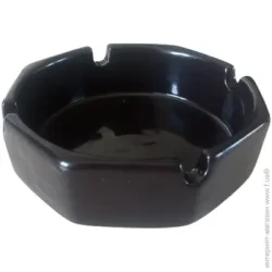 Попільничка для сигарет Eterna Попільничка 11,5x11,5x3,5 см чорна 1103-3,5