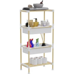 Стелаж Eurogold Етажерка 280х490х925 мм бежевий (S-50 W)