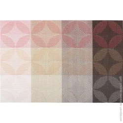Eurogold Коврик для сервировки Colorful Mix 30х45 см розовый