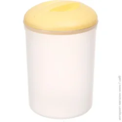 Ємність Eurogold Місткість для сипучих Miami yellow 1,5 л пластик