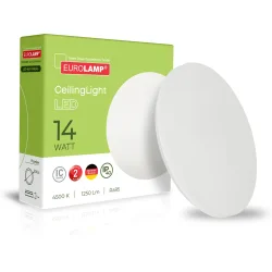 Eurolamp Светильник светодиодный  14 Вт белый LED-NLR-14W/45