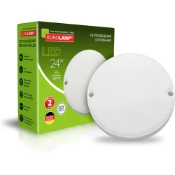 Eurolamp Світильник настінно-стельовий 24 Вт білий матовий LED-NLR-24/50(G6)