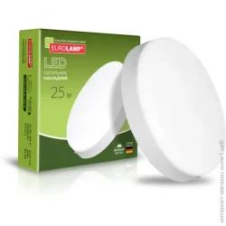 Накладной светильник Eurolamp Светильник светодиодный 25 Вт IP20 белый LED-NLR-25/5