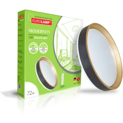 Eurolamp Светильник светодиодный 72 Вт черный Modernity
