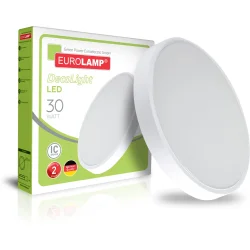 Eurolamp Светильник светодиодный Deco 30 Вт белый 4000 К LED-ER-30W-N15